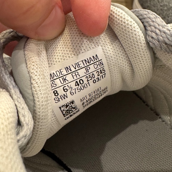 Adidas Womens Courtset Sneakers Size 8 - Picture 5 of 6